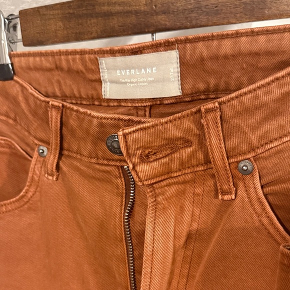 Rust Colored Jeans - Picture 2 of 4